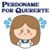 niña cute azul ️ 26