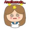niña cute azul ️ 28