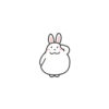 Mini Lovely Puffy Bunny 5