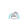 Mini Lovely Puffy Bunny 8