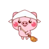 cute Pink pig   (móvi) 11