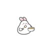 Mini Lovely Puffy Bunny 13