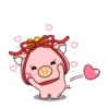 cute Pink pig   (móvi) 12