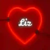 ️ ️ corazón neón nombres ️ ️ 13