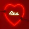 ️ ️ corazón neón nombres ️ ️ 14