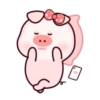 cute Pink pig   (móvi) 25