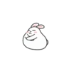 Mini Lovely Puffy Bunny 23