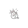 Mini Lovely Puffy Bunny 24