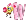 ABC Bob Esponja Corazones 6