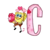 ABC Bob Esponja Corazones 9