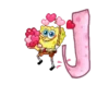 ABC Bob Esponja Corazones 15