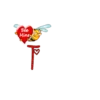 ABC Abejitas Corazones 17