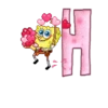 ABC Bob Esponja Corazones 18