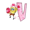 ABC Bob Esponja Corazones 22