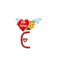 ABC Abejitas Corazones 24