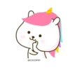 Cute Unicorn  @cocopry 20