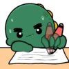 Grumpy dino  .MOV 9