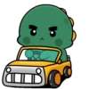 Grumpy dino  .MOV 10
