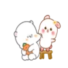 Bear Peter and Rabbit Molly 20 12