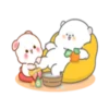 Bear Peter and Rabbit Molly 20 20