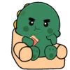 Grumpy dino  .MOV 22