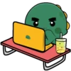 Grumpy dino  .MOV 23