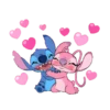 Cute Stitch y Angel 6