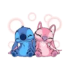 Cute Stitch y Angel 7