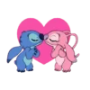 Cute Stitch y Angel 8