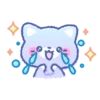 ️Purple and pink cat  MOV 8