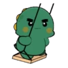 Grumpy dino 2  .MOV 11