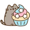 Pusheen eating 2 12