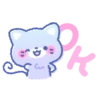 ️Purple and pink cat  MOV 15