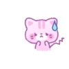 ️Purple and pink cat  MOV 16