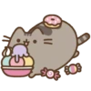 Pusheen eating 2 23