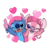 Cute Stitch y Angel 25