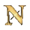 Abc letras doradas 6