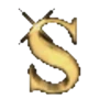 Abc letras doradas 8