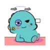 ️ Dino azulito MOV  ️ 23