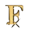 Abc letras doradas 27