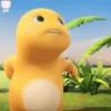 Yellow Dino 17