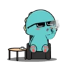 ️ Dino azulito MOV  ️ 30
