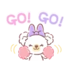 UNIBEARSITY NEW  ANIMATED STICKERS 6
