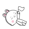 Lovely Rabbit 12 Animated @kal_pc 12