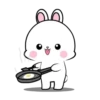 Lovely Rabbit 12 Animated @kal_pc 14
