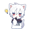 Cute Cat Boy - White 7