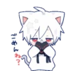 Cute Cat Boy - White 8