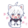 Cute Cat Boy - White 9