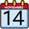 CALENDARIO NOVIEMBRE 2023 BLANCA AT 5