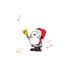 CHRISTMAS SNOOPY BLANCA AT 12